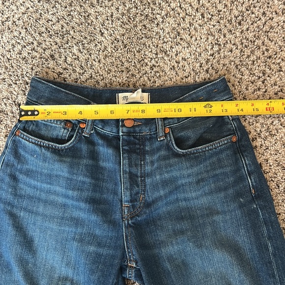 VGUC Madewell Darted Barrel Jean. Size 24 Petite - Picture 8 of 10